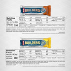 CLIF BUILDERS Protein Bars - Chocolate Peanut Butter and Vanilla Almond Flavor - Variety Pack - 20g Plant Based Protein - Gluten Free - Non-GMO - Low Glycemic - No Artificial Sweeteners - 2.4 oz. (10 Count)