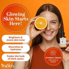 TruSkin Vitamin C Serum for Face – Anti Aging Face Serum with Hyaluronic Acid & Vitamin E – Brightening Formula for Improving Appearance of Dark Spots, Fine Lines & Wrinkles – All Skin Types, 1 fl oz