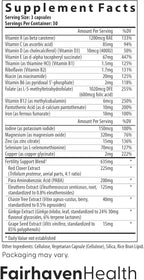 Fairhaven Health FertilAid for Women | Prenatal Vitamin Fertility Supplements for Women | Conception for Her with Vitex and Folate | Support Cycle Regularity and Ovulation* | 270 Capsules