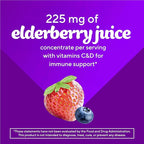 Vitafusion Elderberry Gummy Vitamins, 90ct Elderberry Gummy Vitamins, Chewables, 90 Count