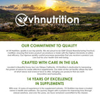VH Nutrition Fenugreek+ | 1400mg Extra Strength Fenugreek Capsules | Hormonal Balance and Energy Support Supplement for Men & Women | 60 Gluten-Free Capsules
