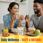TrueSeaMoss Gummies Sample – 1200mg Irish Sea Moss + Bladderwrack & Burdock Root – Travel-Size, Vegan, Fruity, Gluten-Free – 14 Gummies – Easy On-the-Go Wellness – Made in USA