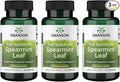 Swanson Spearmint Leaf Full Spectrum Digestive Supplement for Digestive-Comfort-Seeking Adults - 400 mg Mentha Spicata (60 Capsules, 3 Pack)