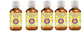 Deve Herbes Pure Black Cumin Seed (Kalaunji) Carrier Oil (Nigella Sativa) Cold Pressed (Pack of Five) 100ml X 5 (16.9 oz)