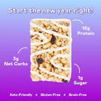 Magic Spoon Treats - 16 High Protein Bars, Blueberry Muffin - High Protein Gluten Free Snack - Sugar & Gluten Free Protein Cereal Bar - Low Carb, Keto Friendly - Healthy Snacks for Adults