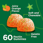 Viteey Zinc for Kids Gummies 10mg, with Vitamin C & Echinacea - Immune Support, Powerful Natural Antioxidant, Kids Zinc Vitamin Supplement - Vegan, Gelatin Free - Tasty Chewable Orange Flavor Gummy