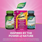 Nature's Way Alive! Complete Premium Prenatal Multivitamins for Women, Healthy Eye and Brain Development*, 60 Vegan Softgels