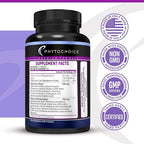 PHYTOCHOICE Night Time Weight Loss Pills for Women-Carb Blocker Appetite Suppressant with Melatonin-Fat Burner Diet Pills that Work Fast for Women-Nighttime Metabolism Booster-Made in USA-1 Pack