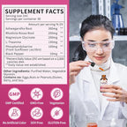 Cortisol Supplements for Women Liquid Drops, Natural Herbal Extract Complex for Women, Maintain Healthy Cortisol Levels - 90 Day Vegan Supply
