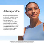 THORNE - Ashwagandha - Highly Concentrated Shoden - Calming Stress Support for Women & Men - Supports Daytime Energy, Mental Clarity & Optimal Immune Function* - Third-Party Certified - 30 Capsules