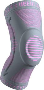 NEENCA Professional Knee Brace for Pain Relief, Medical Knee Support with Patella Pad & Side Stabilizers, Compression Knee Sleeve for Meniscus Tear, ACL, Joint Pain, Runner, Workout - FSA/HSA APPROVED