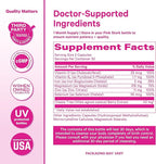 Pink Stork Birth Control Cleanse to Support Hormone Balance, with Chaste Tree Berry (Vitex), Magnesium, and Selenium, Period Support for Conception, Fertility Supplements for Women - 60 Capsules