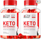 (2 Pack) ActivBoost Keto Gummies Advanced Formula, 120 Gummies for 2 Months