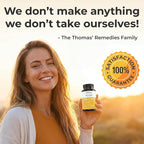 Thomas' all-natural Remedies D3 + K2 with MCT Oil for Better Absorption & Raw Whole Food Blend, 1000 IU D3, Vegan, Made in USA, Support for Your Heart, Bones & Teeth, Non-GMO (120ct)