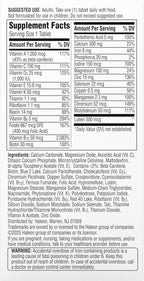 Centrum Silver Women's Multivitamin for Women 50 Plus, Multivitamin/Multimineral Supplement with Vitamin D3, B Vitamins, Non-GMO Ingredients, Supports memory and cognition in older adults - 65 Ct
