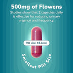 Szio+ Utiva Bladder Health - Control Supplement for Overactive Bladder and Lower Urinary Tract Health - Clinically Proven to Reduce Frequency and Urgency - 60 Capsules