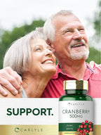 Carlyle Cranberry Pills | 100 Caplets | Non-GMO, Gluten Free Supplement for Women & Men