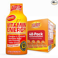Vitamin Energy Immune+ Extra Strength Energy Shot Orange Burst 48 Pack, 260mg Natural Caffeine, B-Vitamins, Citicoline, Green Tea, Immunity & Focus Support, Zero Sugar, Gluten-Free 1.93 fl oz
