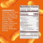 HIPPEAS Chickpea Puffs, Cheezy Vibes, Gluten Free Snacks, Dairy Free, Vegan, 0.8oz, Pack of 18, 3g Protein, 2g Fiber, Crunchy, Nutritious, Baked Plant Protein Snack, Non-GMO, Kosher