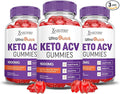 Justified Laboratories (3 Pack Ultra Quick Keto ACV Advanced Formula 1000MG Apple Cider Vinegar Formulated with Pomegranate Beet Juice Powder B12 Vegan Non GMO 180 Gummies