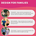 (3 Pack) Calcium Citrate Gummies 1200 mg for Adults, High Absorption Calcium Supplement for Women & Men, Sugar Free, Non-GMO, Gluten Free, Supports Muscle & Immune - Natural Peach Flavor