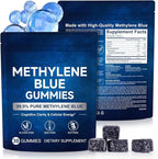 Methylene Blue Gummies 30 Count - Gluten Free & Non-GMO - Easy Gummy Format