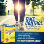 Energize Caffeine Pills - Fast Acting Energy Pill - Healthy Focus Brain Supplement - Improved Performance, Alertness, and Clarity - All Day Energy, No Jitters, No Crash - 28 Time Released Tablets