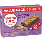 Protein One 90 Calorie Keto Protein Bars, Peanut Butter Chocolate, 10 ct