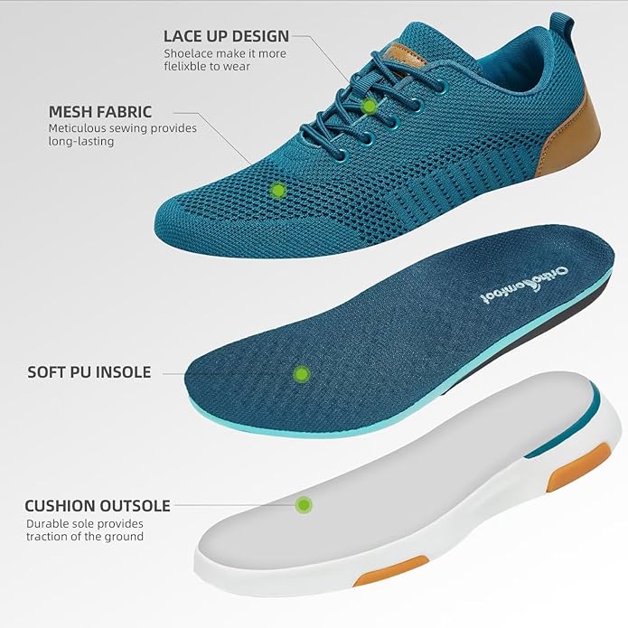 OrthoComfoot Women's Arch Support Orthopedic Sneakers