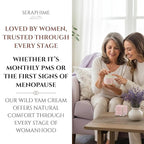Wild Yam Cream for Hormone Balance - Gift for Mom - Menopause and PMS Support for Women - Wild Yam Balancing Cream - Hot Flashes, Night Sweats, Mood Swings, Low Energy - Lavender 4oz