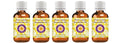 Deve Herbes Pure Lemon Essential Oil (Citrus limonum) Steam Distilled (Pack of Five) 100ml X 5 (16.9 oz)