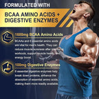 2 Pack Methylated Multivitamin for Men Gummies, BCAA Amino Acids, Zinc, Biotin, Vitamin A C E D3 K2 B Complex Calcium, Magnesium, Lycopene, Digestive Enzymes - Energy Muscle Immune - Sugar Free, Vegan