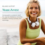 Vitanica Yeast Arrest, Homeopathic Vaginal Suppositories, for Yeast Infection Symptoms, Relieves Burning, Itching & Discharge, with Boric Acid, Tea Tree Oil & Probiotics, Vegan, 14 Count