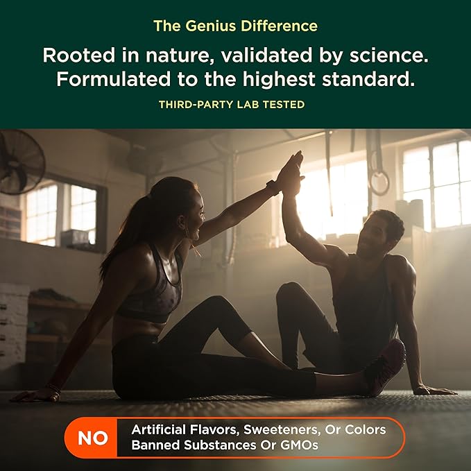 Genius Estrogen Balance, Dim Supplement - Blocker for Men & Women - Hormones, Hormonal Acne & Menopause - Aromatase Inhibitor with Grape Seed Extract & BioPerine - 30 Capsules