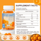 DEWANG Feminine Balance Gummies – Daily pH Balance & Vaginal Health Support, Probiotics for Womens Odor & Confidence Pineapple Flavor Vegan & Sugar-Free (Orange)