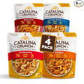 Catalina Crunch Protein Snack Mix with Cheese Crisps | 10g Protein, 1g Sugar per Serving | Good Source of Fiber, Keto, Gluten Free | Variety Pack 4 Flavors (Pack of 4) - Packaging May Vary