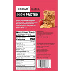 RXBAR High Protein Bars, Gluten Free, Protein Snacks, Strawberry Peanut Butter, 25.3oz Box (12 Bars)