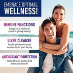 Alpha Flow (2 Pack) Liposomal Glutathione 1100mg – High Absorption Glutathione Supplement with Vitamin C, ALA & Phospholipid Complex – Liver Function, Skin & Immune Support – 240 Vegan Capsules