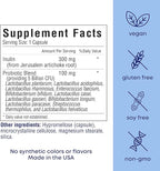 her own Probiotics for Women, 5 Billion CFUs with Prebiotics, Supports Healthy Digestion, 11 Strains, Gluten and Soy Free, Vegan, Non-GMO, 30 Capsules, 30 Servings