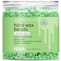 Sliick Hard Wax Beads for Hair Removal, Coconut Melon - Stripless Wax Beads for Face, Body & Sensitive Skin, DIY At-Home Waxing, 8 oz