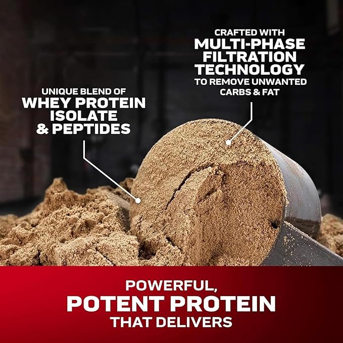 Muscletech Whey Protein Powder (Cookies & Cream, 5LB) - Nitro-Tech Whey Protein Isolate Smoothie Mix for Lean Muscle & Recovery - 24g of Whey Gold Protein for Women & Men - Packaging May Vary