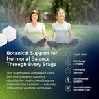 Vitex + DIM + Shatavari Hormone Balance Supplement – PMS, Menopause & Cycle Support for Women – Adaptogenic Complex with Maca, Ashwagandha, Dandelion – Vegan (2-Pack)
