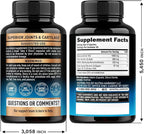 Glucosamine Chondroitin MSM Collagen | HSA | Joint Support Supplement 2800 mg | Made in USA | FSA Approved Product Items | Flexibility Nutritional Vitamins | For Men & Women, 240 Capsules