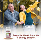 Capsules, 60 Count- Resveratrol Supplement Supports Healthy Aging, Heart Health, and Immune Function with Quercetin, Grape Seed Extract, Vitamin D3 and CoQ10