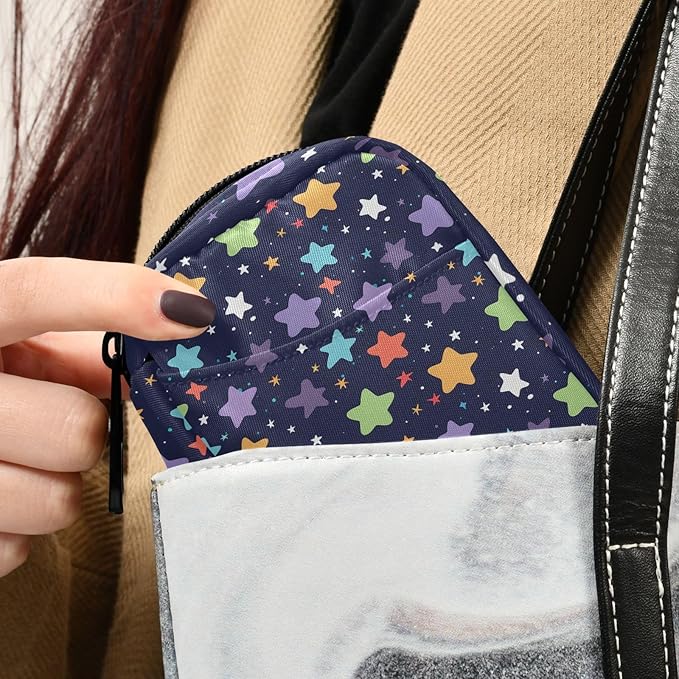 Stars Weekly Medicine Pill Organizer Travel Pill Case Box Holder Container Small for Vitamin Supplement