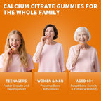 (3 Pack)Calcium Citrate 1200mg with Vitamin D3 Gummies for women & Men，Calcium Citrate Supplement for Bone & Teeth Support,High Absorption-Easy to Digest, Sugar Free,Vegan,Orange Flavor,90 Day Supply