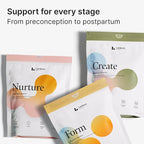 Create for Women | Doctor Formulated Fertility Gummy | 600mg CoQ10 + 27mg Iron + 1200mcg Folic Acid | Preconception & Egg Quality Support | Vegan & No Added Sugar (28 Day Supply)