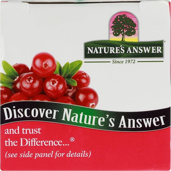 Nature's Answer UT Answer | Urinary Tract System Support | Cranberry Flavor Dietary Supplement | Alcohol-Free, Gluten-Free, Not Tested on Animals & Vegan 4oz
