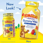 L'il Critters Gummy Vites Daily Kids Multivitamins Assorted Fruit Flavors for Ages 2+ Toddlers & Kids, Gummy Vitamin with Vitamin C and D, 95-190 Day Supply, 190 Gummies